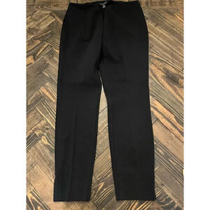 Eileen Fisher Elastic Waist Pull On Trouser Pants Women S/P Petite Comfy Grandma